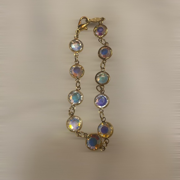 Jewelry Bundle Necklace Earrings Bracelet Bellagio Crystal USA Set of 4 Pieces - Picture 11 of 14